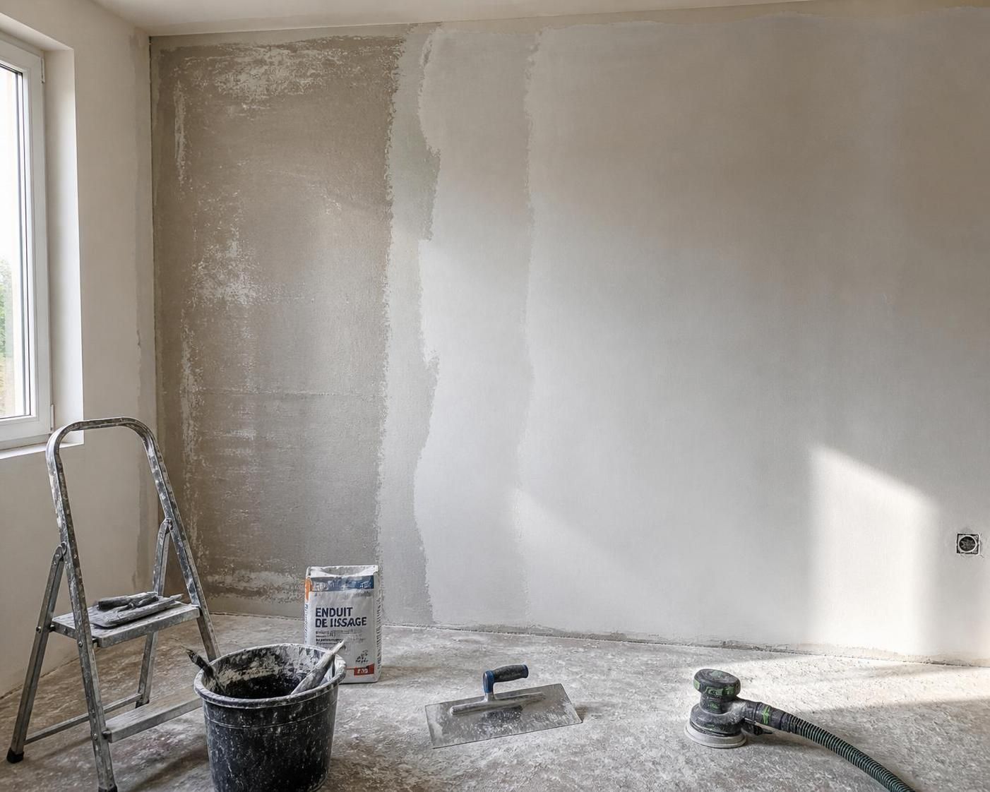 découvrez comment préparer efficacement un mur avant peinture grâce au ratissage, à l'application d'enduit de lissage et au ponçage pour un résultat professionnel et une finition parfaite.